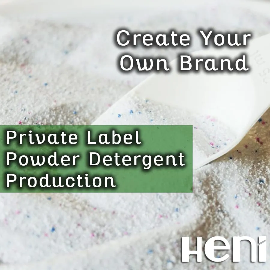 private label powder detergent
