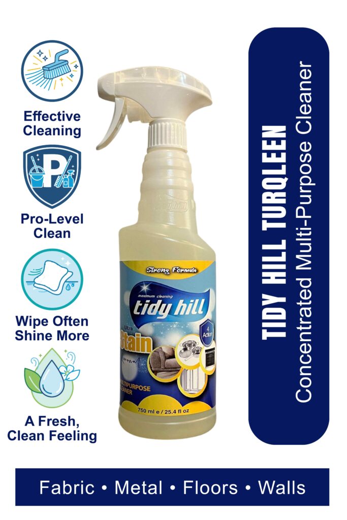 TidyHill Turqleen multi purpose cleaner developed by eco friendly cleaner manufacturers